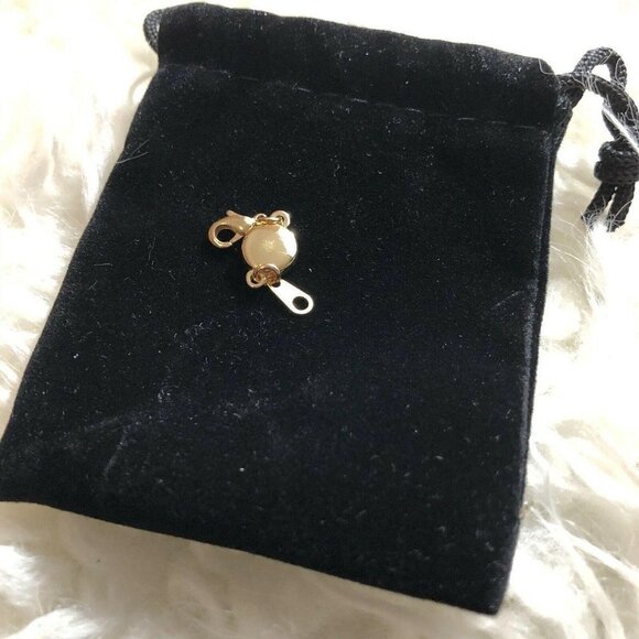 NEW Metal Jewelry Clasp Extender Set of (4) Pewter Yellow Gold Rose Gold Black - Picture 4 of 8